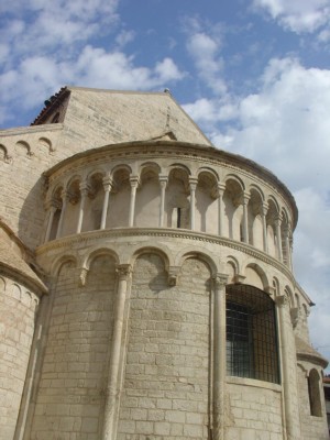 Zara - L'abside della chiesa di San Grisogono
